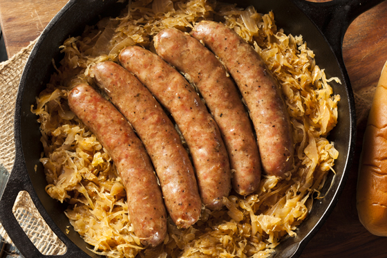 Sausage and Saurkraut